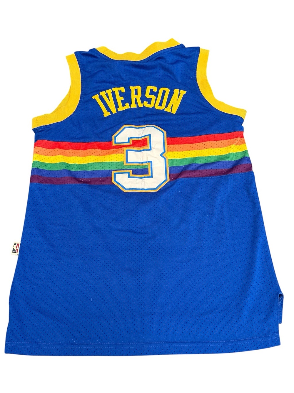 Adidas Hardwood Classics Allen Iverson 3 Denver Nuggets jersey medium men